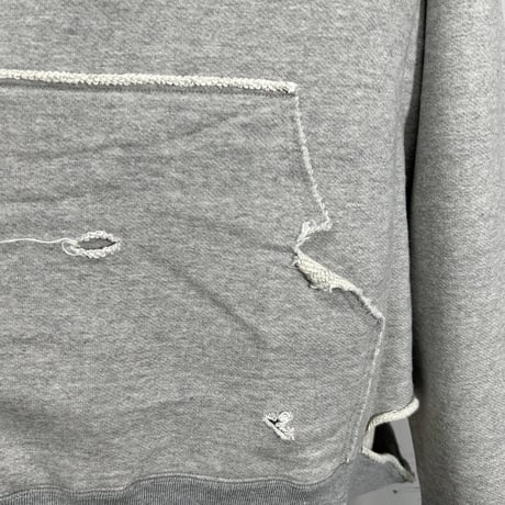 damage hoodie(gray)