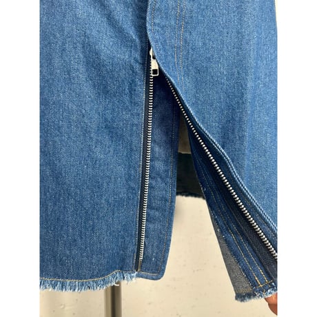 【special price】　denim mini skirt(blue)