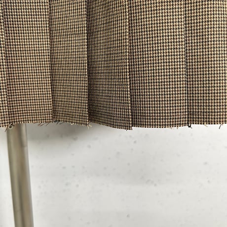 mini pleats skirt