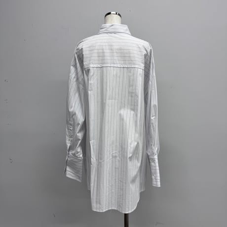 【PROVOKE】stripe layered big shirt