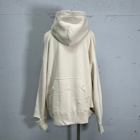 damage hoodie(ivory)