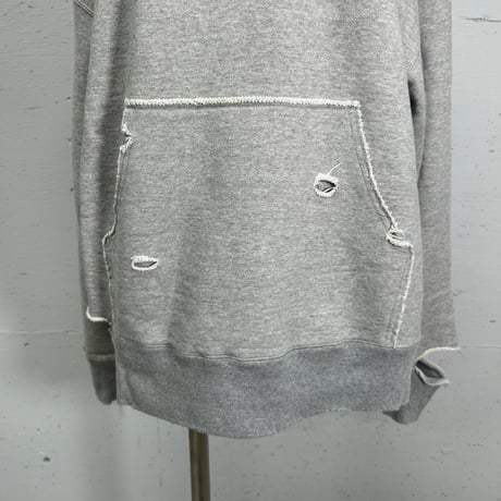 damage hoodie(gray)