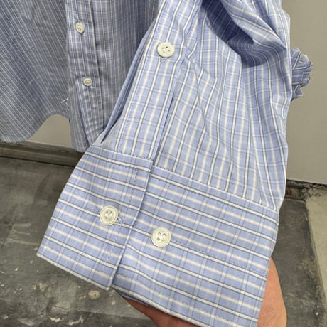 【PROVOKE】 flowerdot big shirt(check)