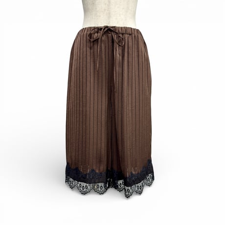 【ARCHIVE STANCE】satin stripe shorts