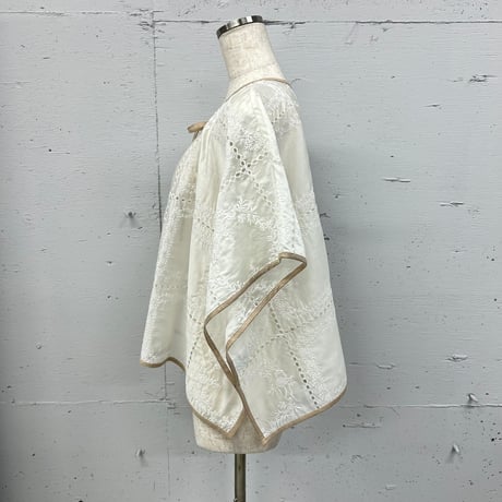 handkerchief poncho BL