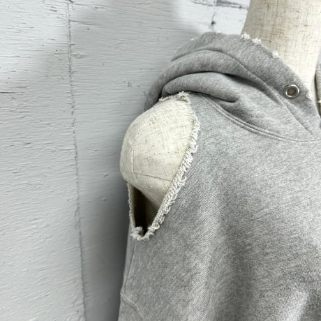 damage hoodie(gray)