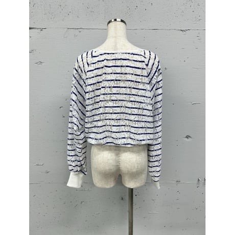 【PROVOKE】 laceborder cropped PO
