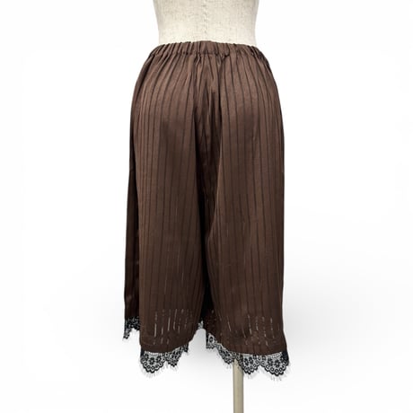 【ARCHIVE STANCE】satin stripe shorts