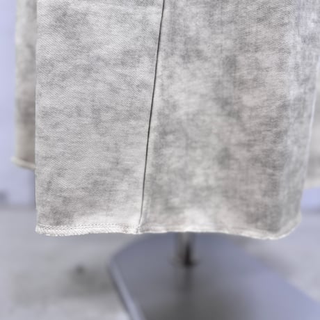 pigmented hoodie dress (beige）