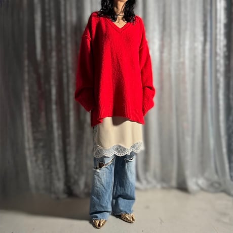 super big VN knit