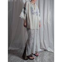 【special price】　vintage like maxi dress(off white)