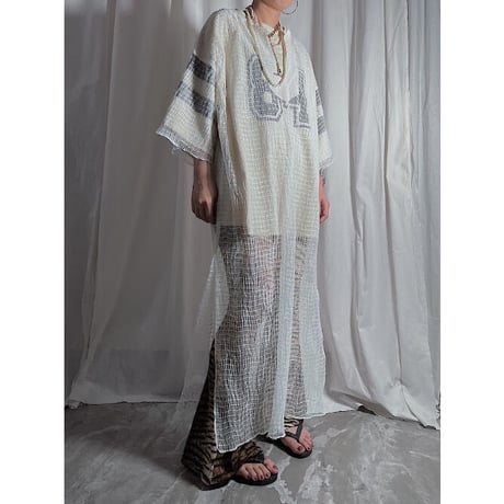【special price】　vintage like maxi dress(off white)
