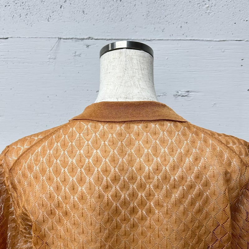 sheer knit Polo S | STORE by PROVOKE design bou
