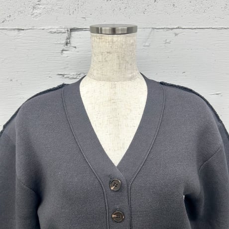 cocoon sleeve VN cardigan