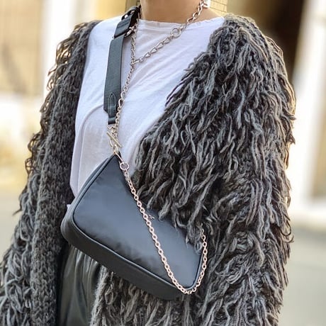 【PETA+JAIN】NYLON 2WAY SHOULDER BAG (black)