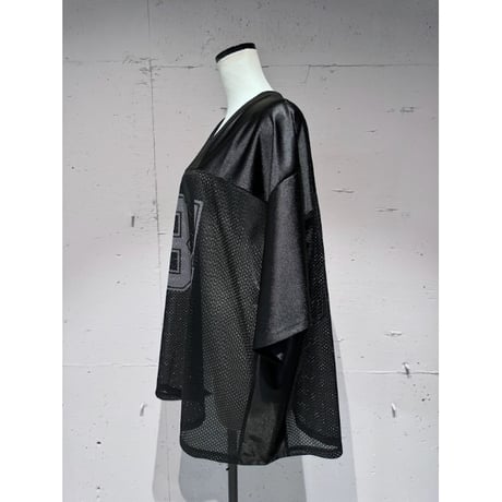 【special price】　football uniform Tee(black)