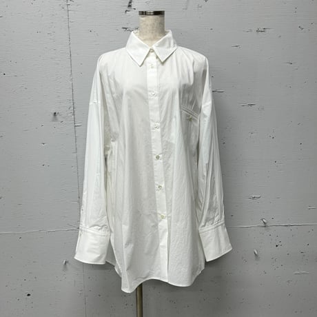 super big shirt(off white)