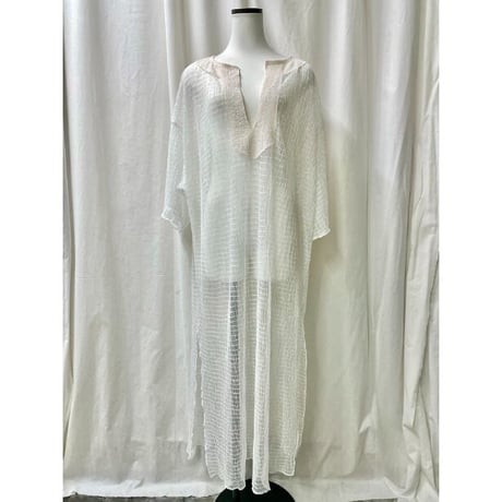 【special price】　vintage like maxi dress(off white)
