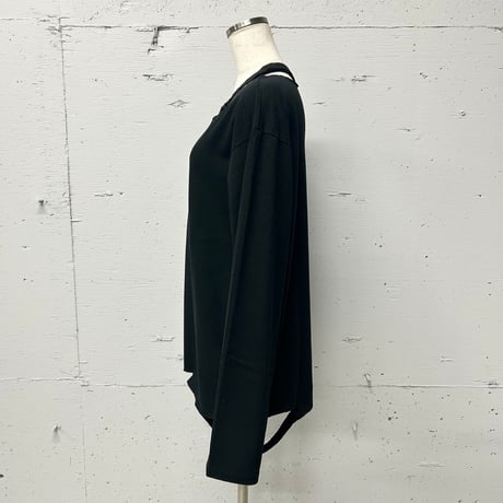 cut out long sleeve T
