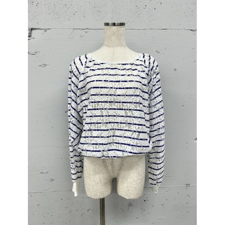 【PROVOKE】 laceborder cropped PO
