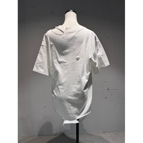 damage Tshirt(offwhite)