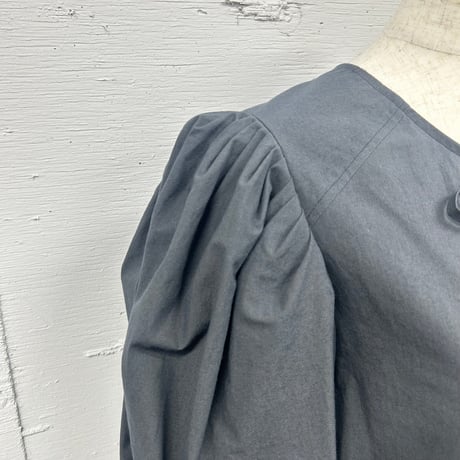 【special price】typewriter puff-S blouse
