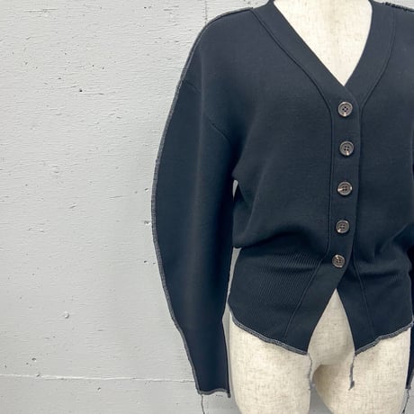 cocoon sleeve VN cardigan