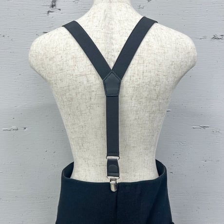 suspenders knit pants