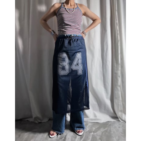 【special price】　football uniform skirt(navy)