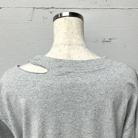 cut out long sleeve T