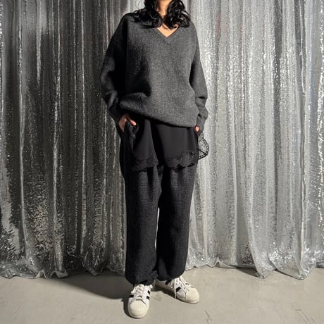 super big VN knit