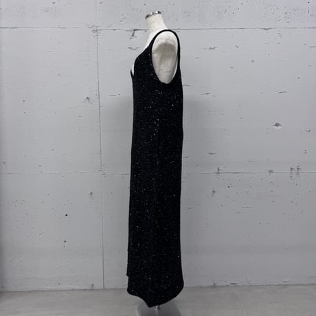 sequins　knit camisole dress