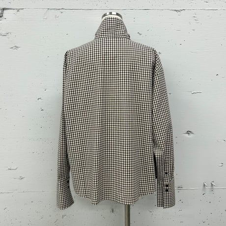 ginghamcheck bowtieblouse