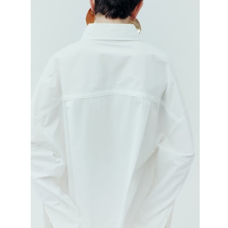 super big shirt(off white)