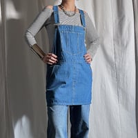 【special price】　denim jumper skirt(blue)