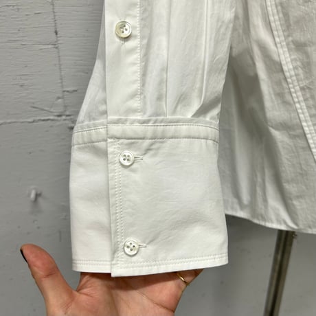 super big shirt(off white)