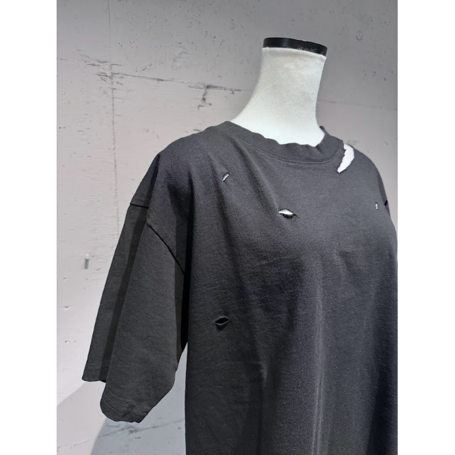 PROVOKE Tシャツ damage Tshirt PV-010051 damage Tshirt(black) | PROVOKE design boutique