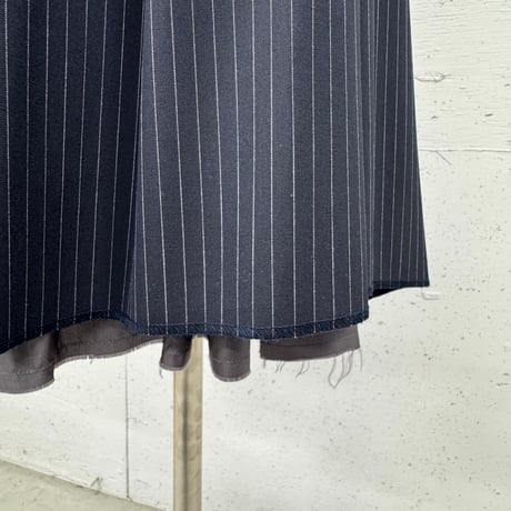 reversible midi skirt