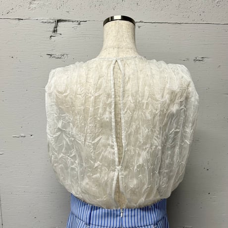 sheer×stripe all-in-one