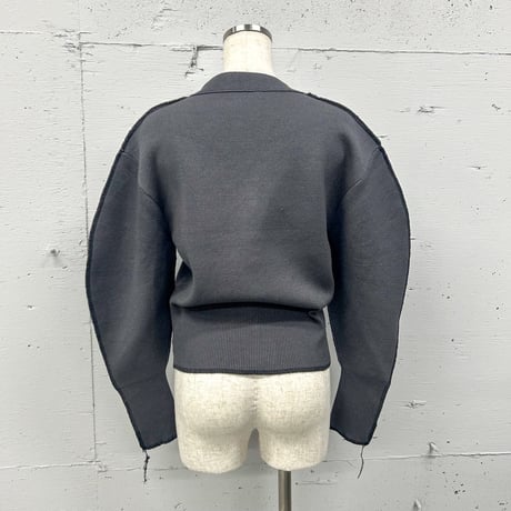 cocoon sleeve VN cardigan