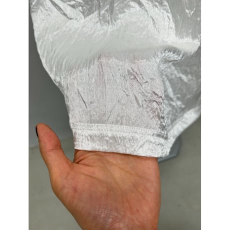 【special price】　apron satin dress(white)