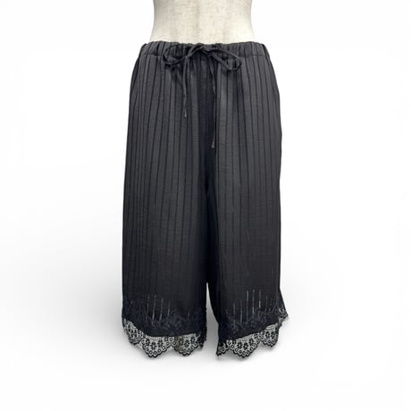 【ARCHIVE STANCE】satin stripe shorts