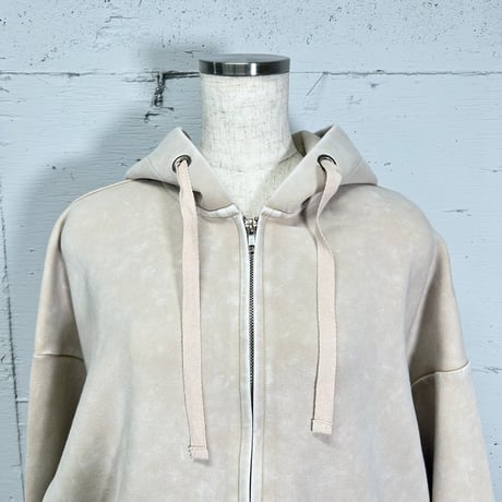 pigment sweat hoodie(ivory)