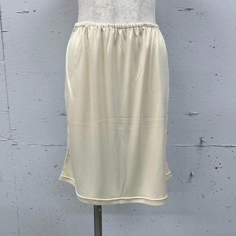 sheer knit skirt