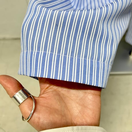 sheer×stripe all-in-one