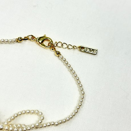 pearl ribonn bracelet