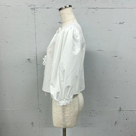 【special price】typewriter puff-S blouse
