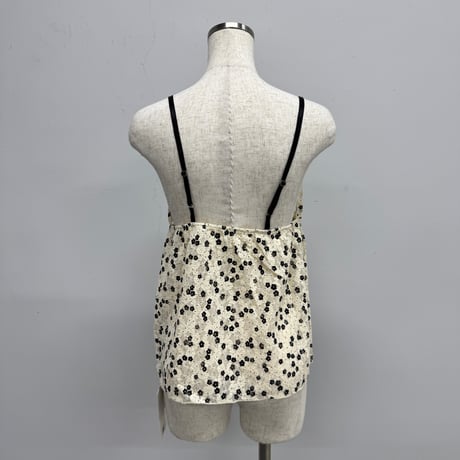 【PROVOKE】print lace camisole