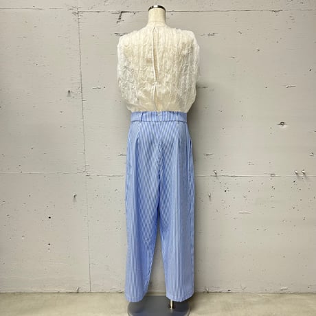 sheer×stripe all-in-one
