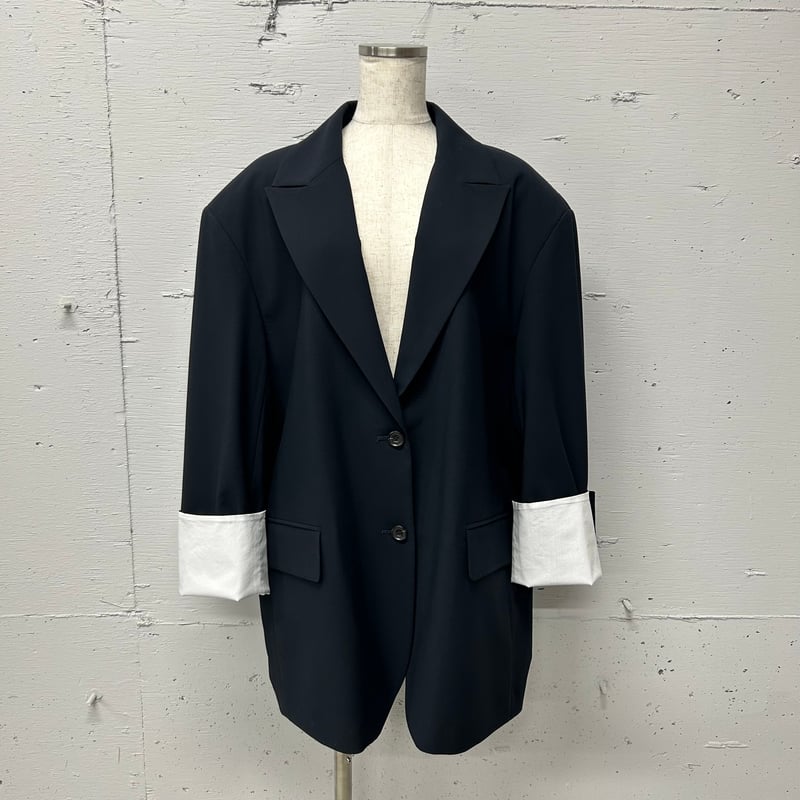 [RECTO] WOMENS GROOVE OVERSIZE TAILORED JACKET 送料込 RECTO] WOMENS GROOVE OVERSIZE TAILORED JACKET GREY ☆送料込